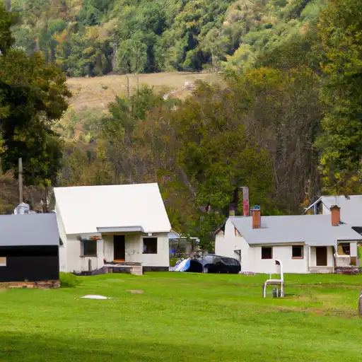 Rural homes in Blair, Pennsylvania