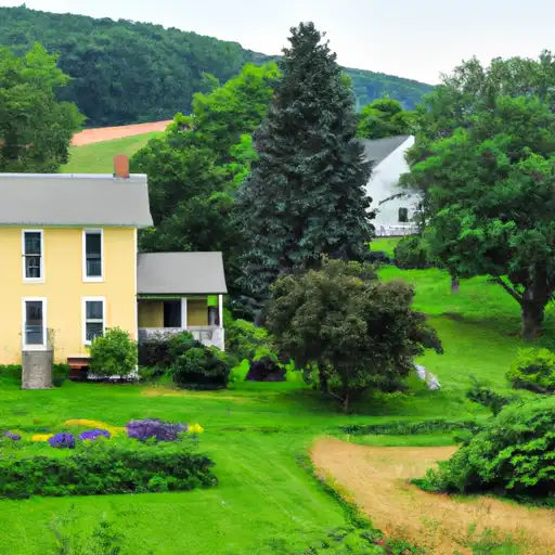 Rural homes in Clinton, Pennsylvania