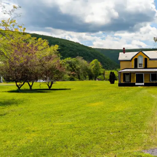 Rural homes in Crawford, Pennsylvania