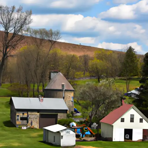 Rural homes in Forest, Pennsylvania