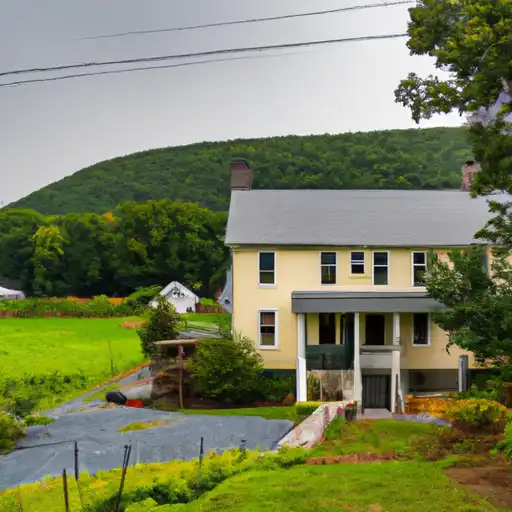 Rural homes in Franklin, Pennsylvania