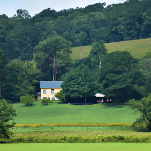 Rural homes in Schuylkill, Pennsylvania