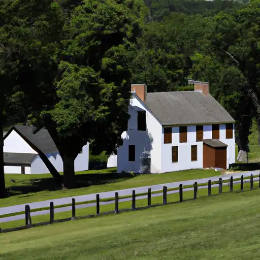 Rural homes in Warren, Pennsylvania