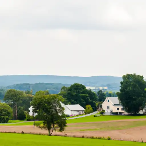 Rural homes in Washington, Pennsylvania
