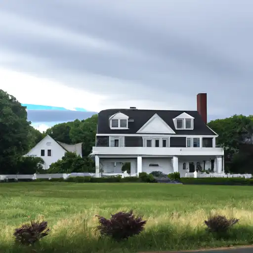 Rural homes in Newport, Rhode Island