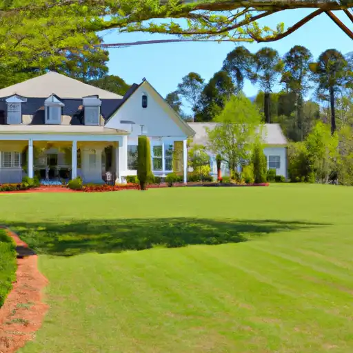 Rural homes in Chesterfield, South Carolina