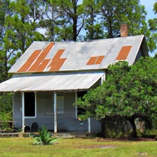 Rural homes in Greenwood, South Carolina