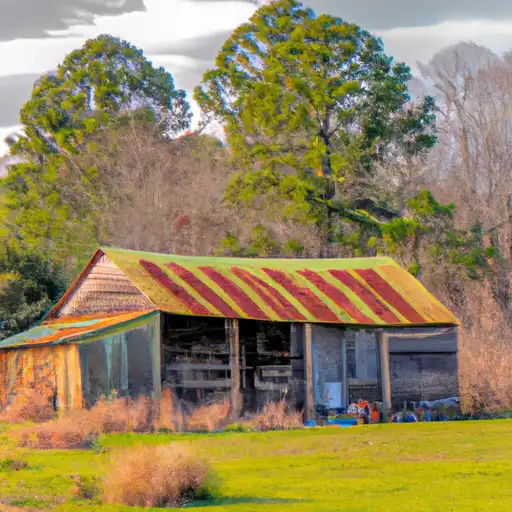 Rural homes in Kershaw, South Carolina