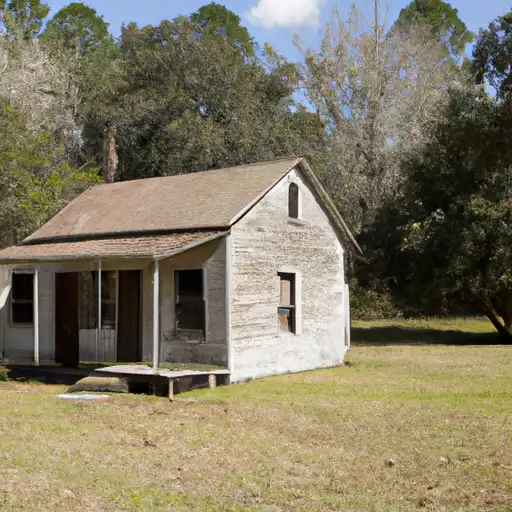 Rural homes in Lee, South Carolina