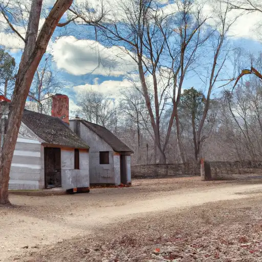 Rural homes in Spartanburg, South Carolina