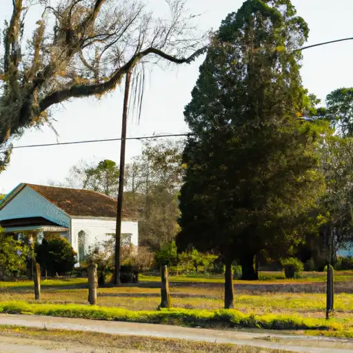 Rural homes in Union, South Carolina