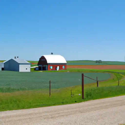 Rural homes in Clark, South Dakota