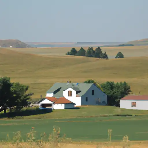 Rural homes in Clay, South Dakota