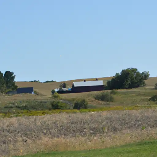 Rural homes in Davison, South Dakota