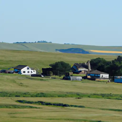 Rural homes in Deuel, South Dakota