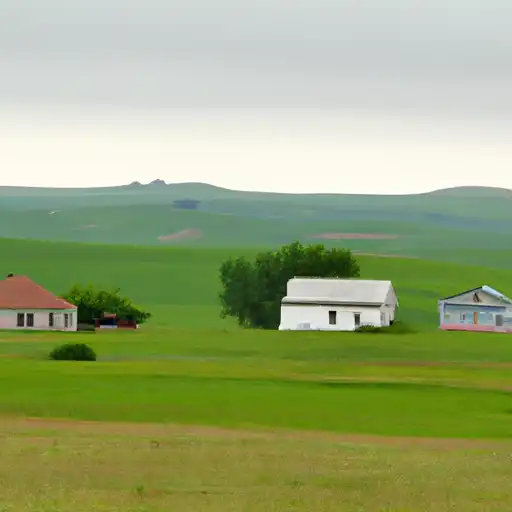 Rural homes in Moody, South Dakota