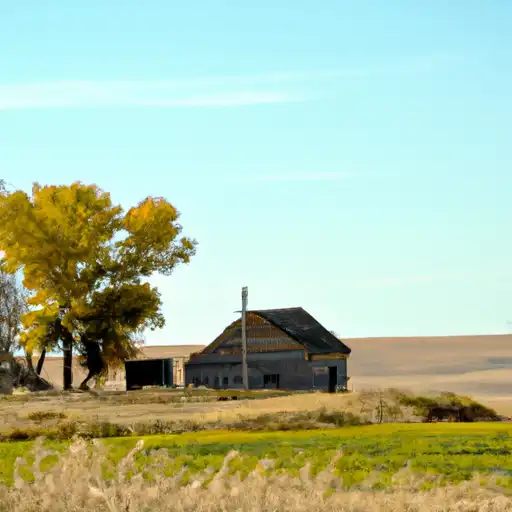 Rural homes in Potter, South Dakota