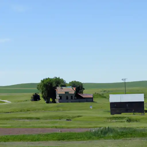 Rural homes in Sully, South Dakota