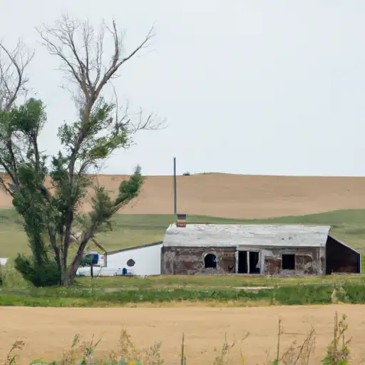 Rural homes in Turner, South Dakota