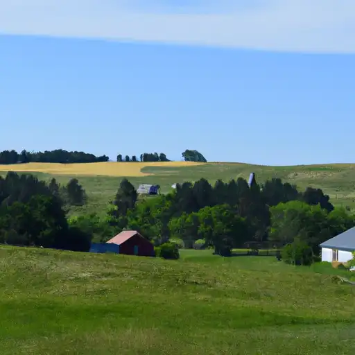 Rural homes in Walworth, South Dakota