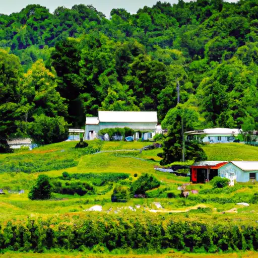 Rural homes in Cannon, Tennessee