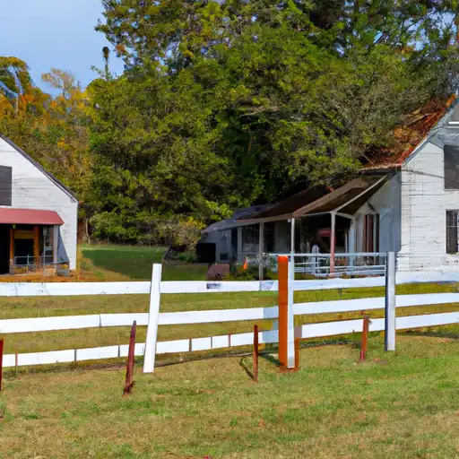Rural homes in Cheatham, Tennessee