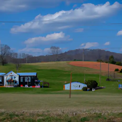 Rural homes in Claiborne, Tennessee