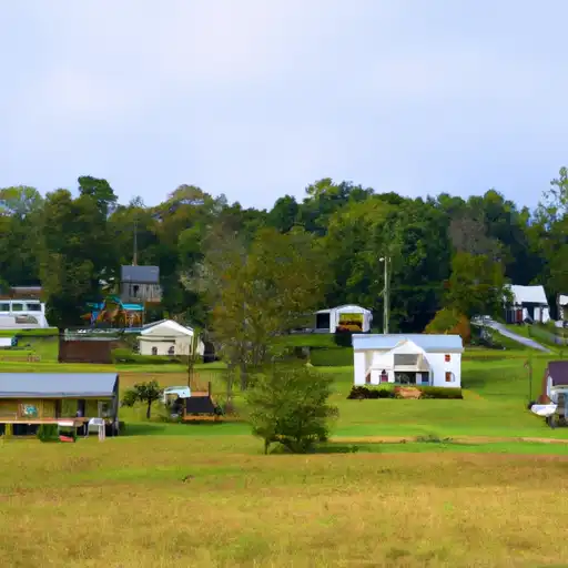 Rural homes in Cocke, Tennessee