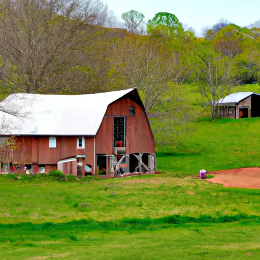Rural homes in Greene, Tennessee