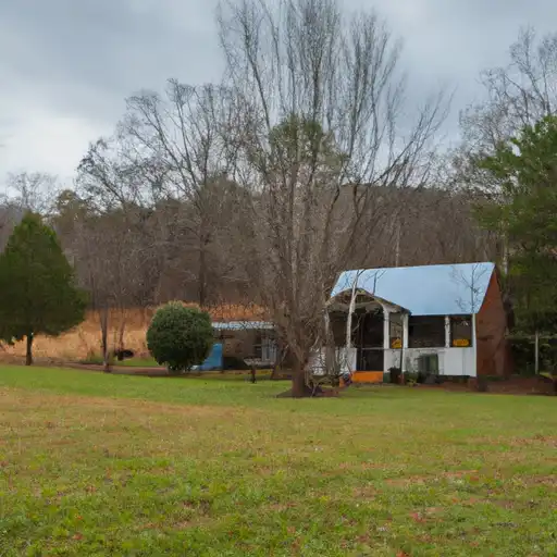 Rural homes in Grundy, Tennessee