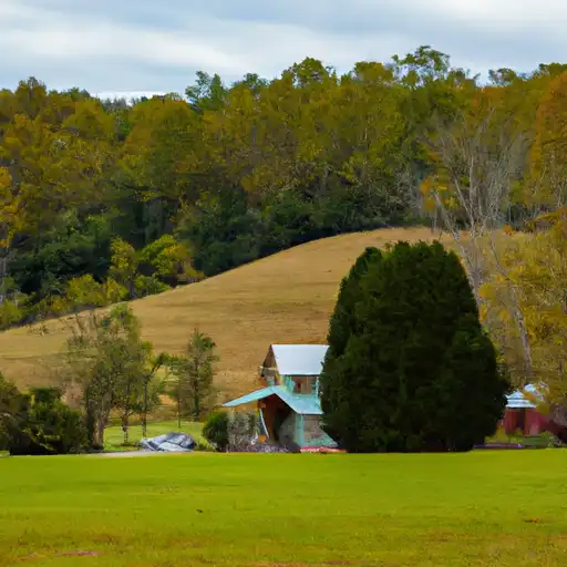 Rural homes in Jackson, Tennessee