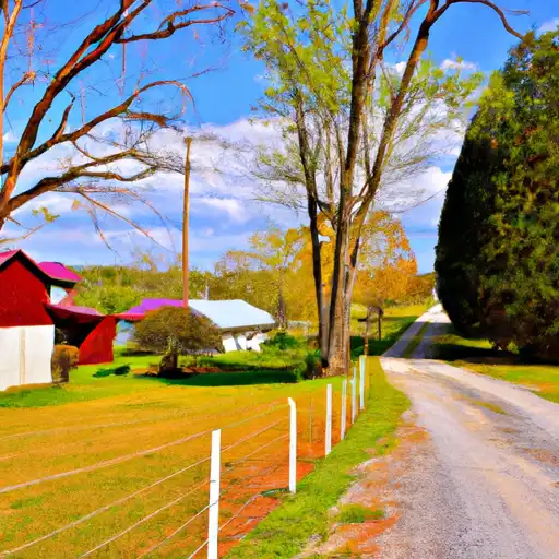 Rural homes in Lauderdale, Tennessee