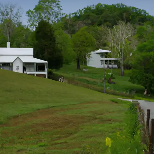 Rural homes in Lawrence, Tennessee