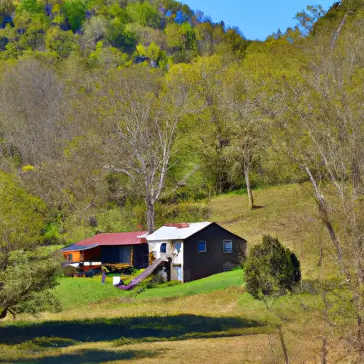 Rural homes in Marion, Tennessee