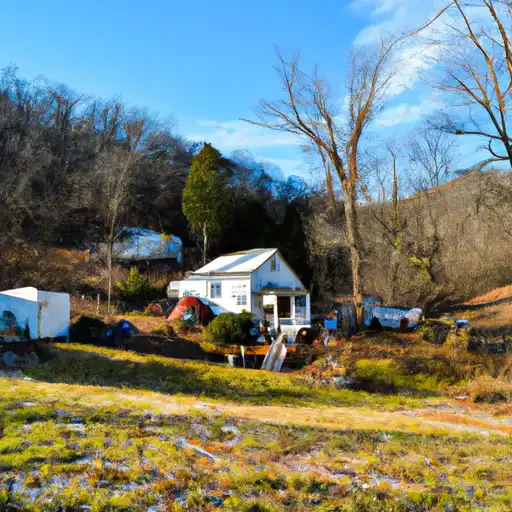 Rural homes in Rhea, Tennessee