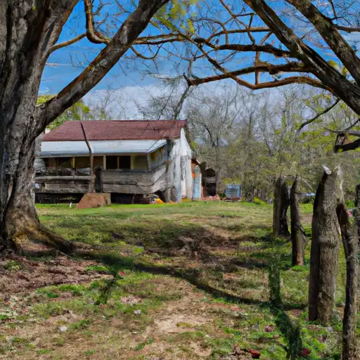 Rural homes in Scott, Tennessee