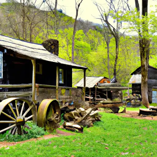 Rural homes in Unicoi, Tennessee