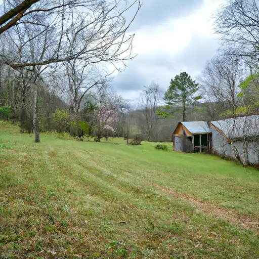 Rural homes in Van Buren, Tennessee