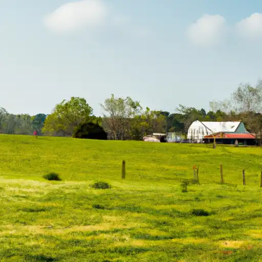 Rural homes in Weakley, Tennessee