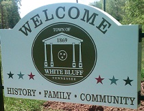 City Logo for White_Bluff