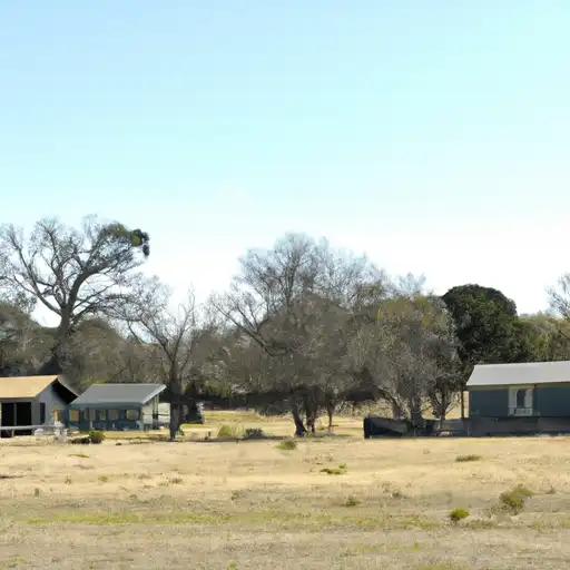 Rural homes in Bowie, Texas