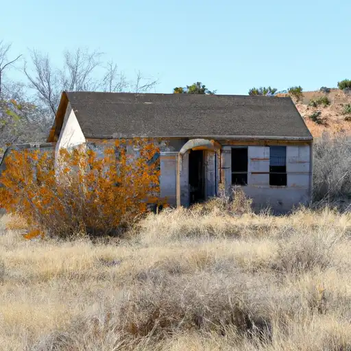 Rural homes in Brewster, Texas