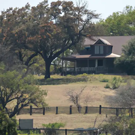 Rural homes in Burnet, Texas