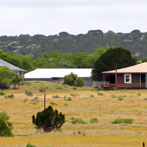 Rural homes in Cameron, Texas