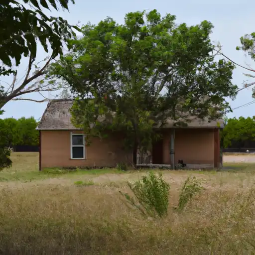 Rural homes in Carson, Texas