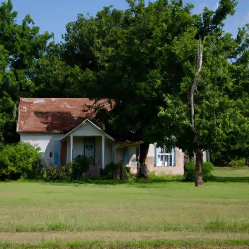 Rural homes in Cass, Texas