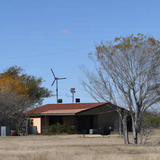 Rural homes in Chambers, Texas