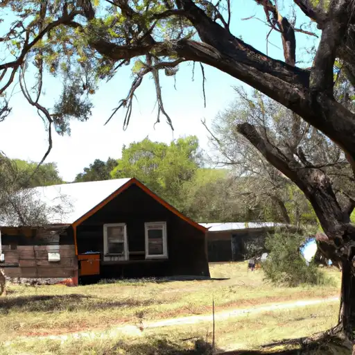 Rural homes in Cherokee, Texas