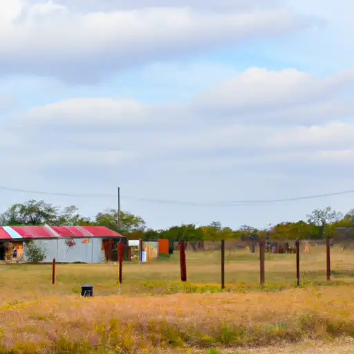 Rural homes in Clay, Texas