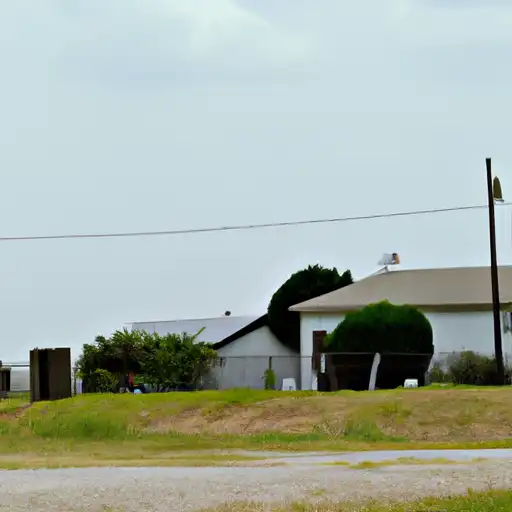 Rural homes in Cochran, Texas
